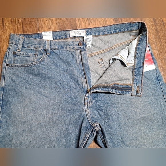 NWT Levi's Men's  Jeans Light Blue Regular Fit HQ Denim Size 44x30 43x29.5 - Picture 8 of 9